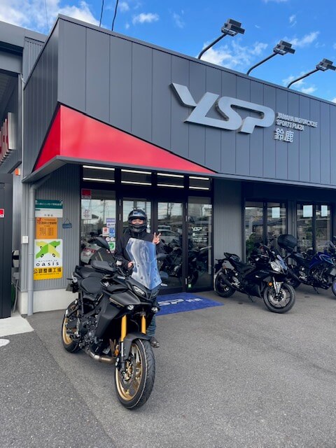 TRACER 9GT  MT25 納車させていただきました。