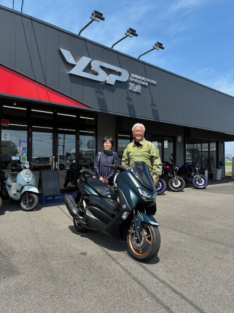 NMAX125 納車させていただきました。