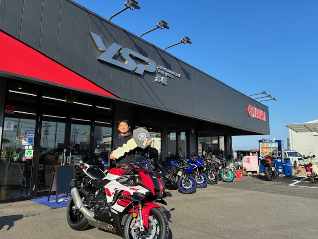 YZF-R1 70th  YZF-R9 70th YZF-R3 MT-25 無事、納車出来ました。ありがとうございました。
