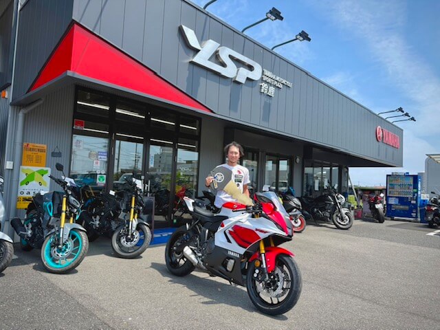 沢山のバイクを納車させていただきました。ありがとうございました。XSR155　YZF-R7　YZF-R7 70th　MT25　ファツィオ　NMAX125　Tenere700