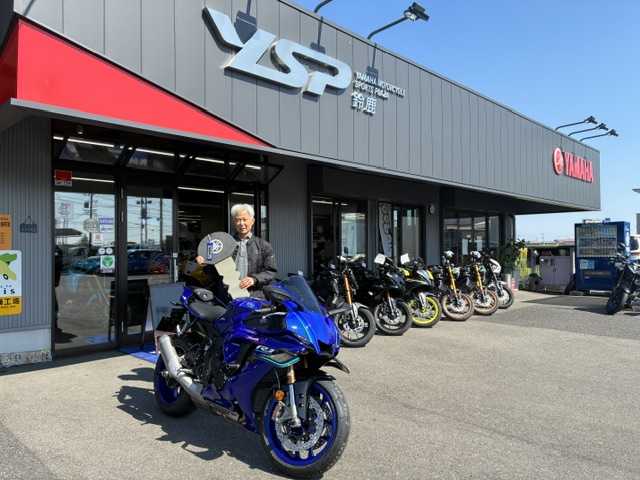 YZF-R7  YZF-R1  XSR155  MT09 SP アクシスZ NMAX125　SR400　YZF-R1　納車させていただきました。ありがとうございました。　